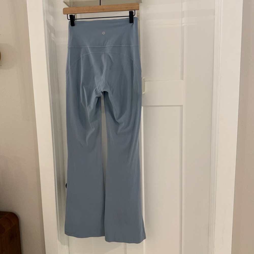 Lululemon Groove Nulu High-Rise Flared Pant Regular Blue LW5EZ9S Size 6